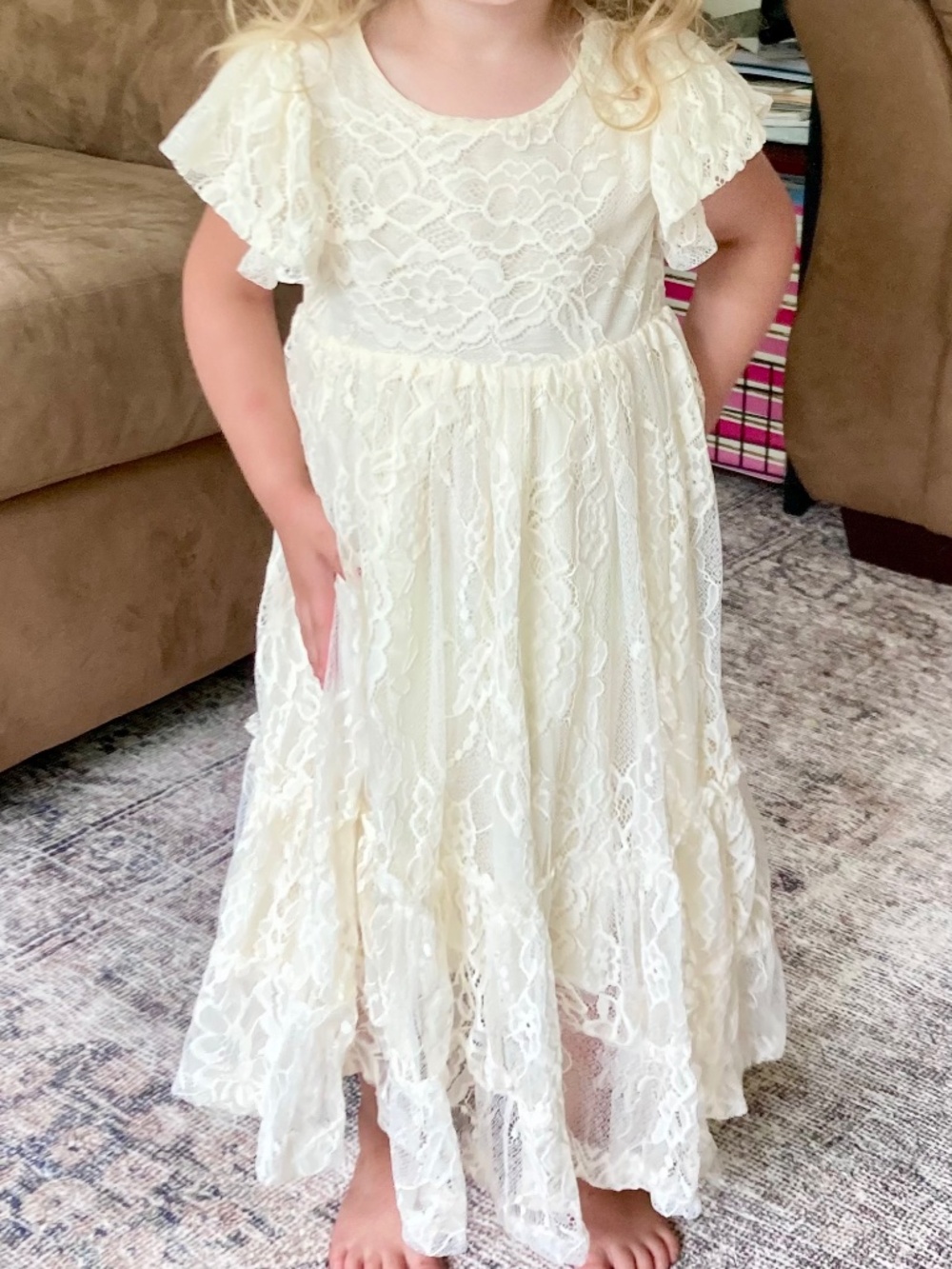 LalaMira Flower Girl Dress 3T